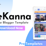 ReKanna Anime Blogger Template Free Download