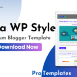 Astra WP Style Blogger Template